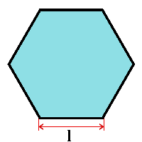 Calculeaza suprafata unui hexagon regulat
