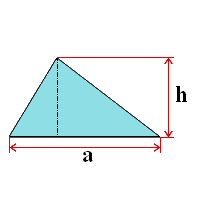 Calculeaza suprafata unui triunghi