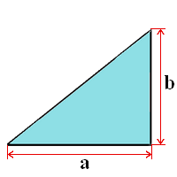 Calculeaza suprafata unui triunghi dreptunghic