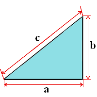 Calculeaza perimetrul unui triunghi dreptunghic