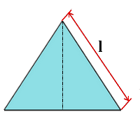 Calculeaza perimetrul unui triunghi echilateral